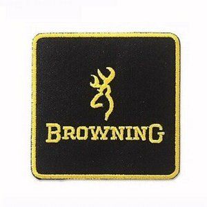 Browning Embroidered Iron-On Sew-On Patch - NEW